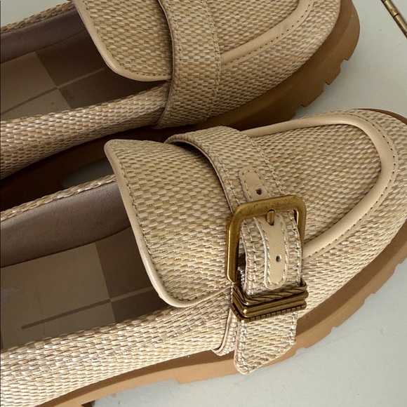 Dolce Vita Raffia Buckle Loafer - Picture 8 of 9